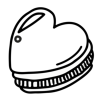 Macaron Symbol transparent Hintergrund png