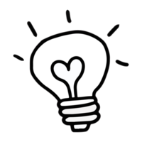 Liebe Lampe Symbol transparent Hintergrund png