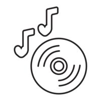 música icono transparente antecedentes png