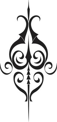 Graceful Ornaments Abstract Calligraphic Vector Design Icons Curvilinear Elegance Vector Calligraphic Elements in Abstract Design