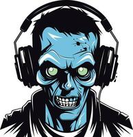 Cryptic Dancefloor Melody Zombie Vector Zombie DJ Cadence Vector Design