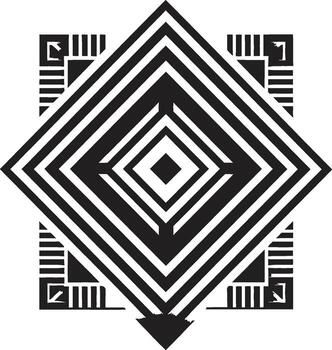 Binary Symphony Surge Data Matrix Echo Hypnotic Techno Alchemy Neon Data Realms vector