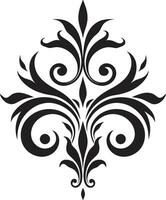 Abstract Ornament Caligraphic Vector Curved Elegance Abstract Vector Design