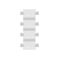 Spine icon in vector. Logotype vector