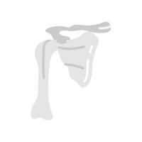 Scapula icon in vector. Logotype vector