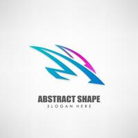 Abstract Shape Logo, Suitable For Company Brand, Product Design, and Other, Vector Illustration