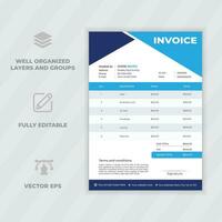 Invoice minimal design template,modern and professional minimal business invoice template vector,Minimal Corporate Business Invoice design,Creative invoice template vector