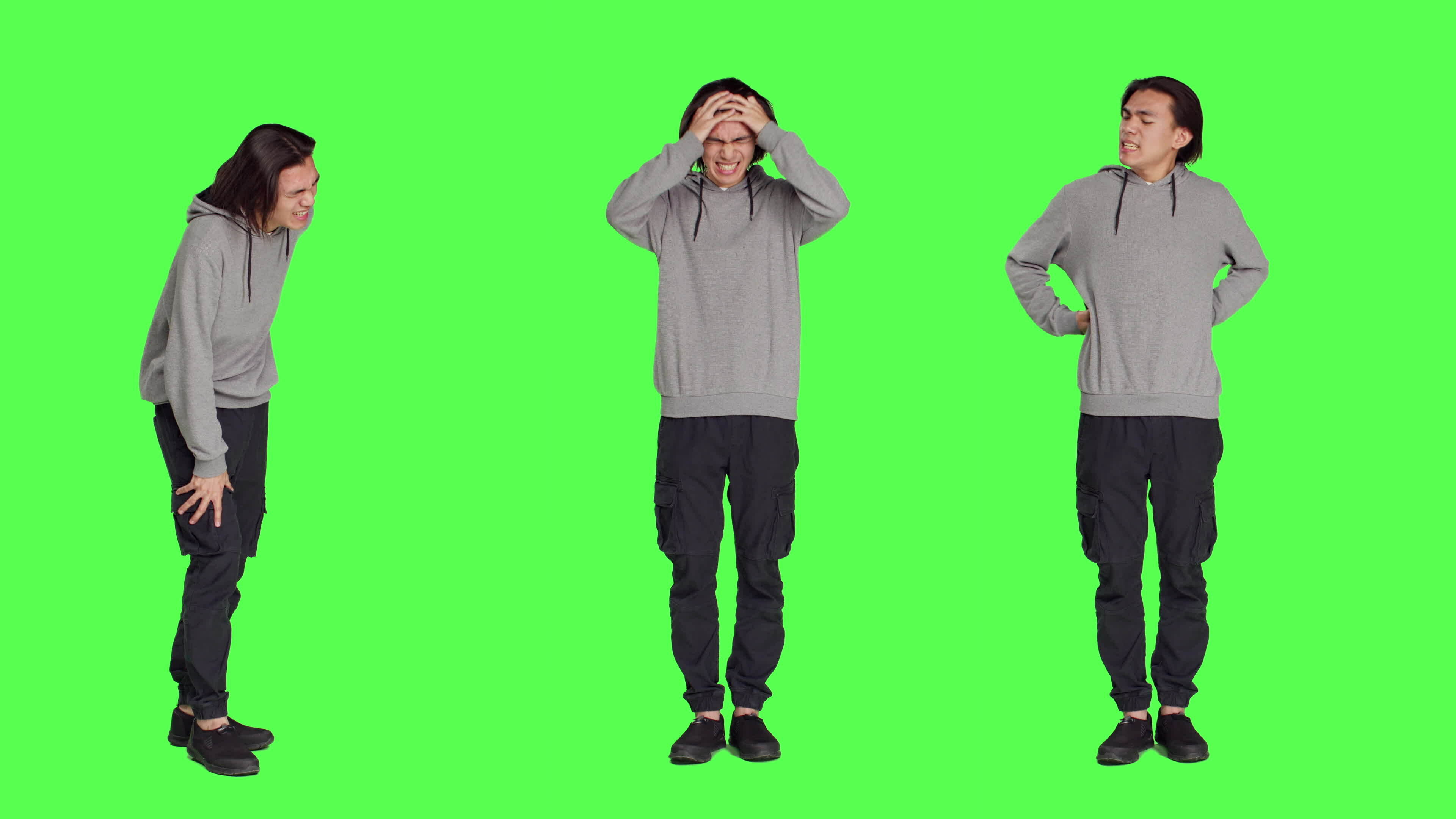male-person-suffering-from-back-ache-in-studio-dealing-with-lower