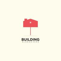 hogar ilustración concepto logo diseño vector