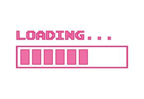 Loading icon in trendy retro 2000s style. Old computer aesthetic. Vector illustration