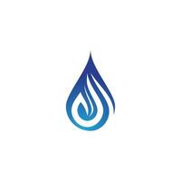 water drop Logo Template vector