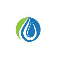 plantilla de logotipo de gota de agua vector