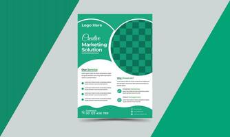 Business abstract vector template. Brochure design, cover modern layout, annual report, poster, flyer in A4 with colorful triangles, geometric shapes for tech, science, market with light background