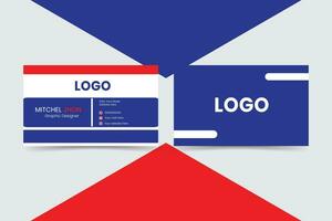 Professional Corporate Business Card vector