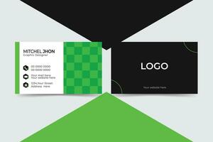 Professional Corporate Business Card vector