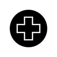 Hospital icon vector. Medic illustration sign. Nurse symbol or logo. vector