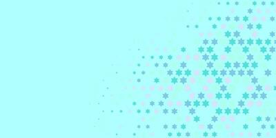 Stars wide banner Two Color Abstract Illustration background beautiful wallpaper of colorful multi sizes stars vector