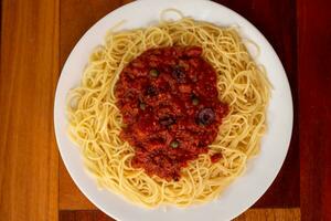 Spaghetti alla Puttanesca photo