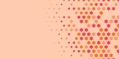 Stars wide banner Two Color Abstract Illustration background beautiful wallpaper of colorful multi sizes stars vector