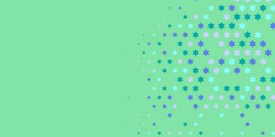 Stars wide banner Two Color Abstract Illustration background beautiful wallpaper of colorful multi sizes stars vector
