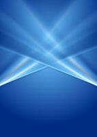 Abstract deep blue gradient background photo