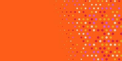 Stars wide banner Two Color Abstract Illustration background beautiful wallpaper of colorful multi sizes stars vector