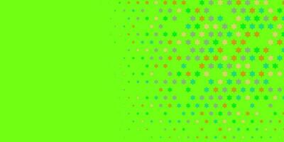 Stars wide banner Two Color Abstract Illustration background beautiful wallpaper of colorful multi sizes stars vector