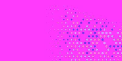 Stars wide banner Two Color Abstract Illustration background beautiful wallpaper of colorful multi sizes stars vector