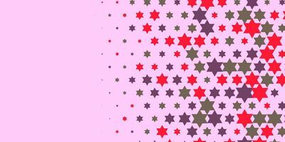 Colorful stars Abstract Illustration background beautiful banner with copy space vector