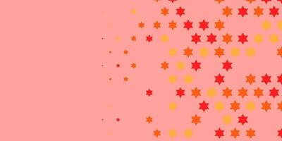 Stars wide banner Two Color Abstract Illustration background beautiful wallpaper of colorful multi sizes stars vector