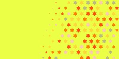 Stars wide banner Two Color Abstract Illustration background beautiful wallpaper of colorful multi sizes stars vector