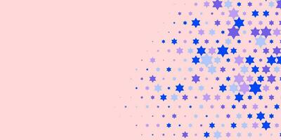 Colorful stars Abstract Illustration background beautiful banner with copy space vector