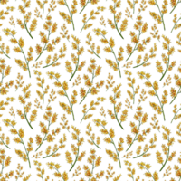 aquarelle illustration modèle mimosa Jaune printemps fleurs. symbole de international aux femmes journée. abstrait mimosa fleurs pour impressions, faire-part, salutation cartes. isolé . png