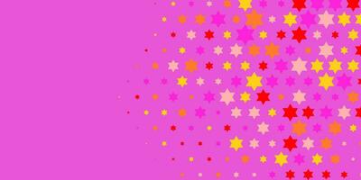 Colorful stars Abstract Illustration background beautiful banner with copy space vector