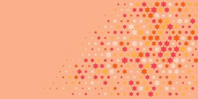 Colorful stars Abstract Illustration background beautiful banner with copy space vector