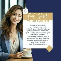 Career Kickstart Promotion Post Set template