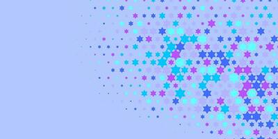 Colorful stars Abstract Illustration background beautiful banner with copy space vector