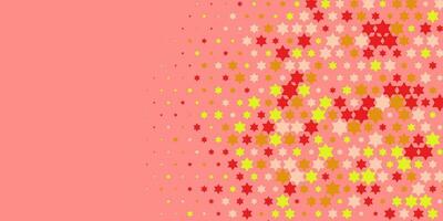 Colorful stars Abstract Illustration background beautiful banner with copy space vector