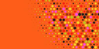 Colorful stars Abstract Illustration background beautiful banner with copy space vector