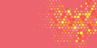 Colorful stars Abstract Illustration background beautiful banner with copy space vector