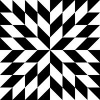 Black geometric seamless pattern with rhombuses. vector