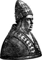 Alexander VI, vintage illustration vector