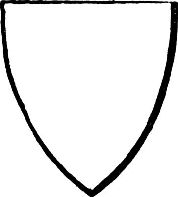 Pointed Shield are generally used in Heraldic paintings, vintage engraving.