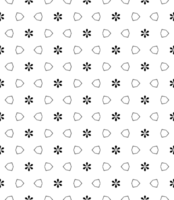 Black seamless abstract pattern. Overlay for background and backdrop. Ornamental design. PNG graphic illustration with transparent background.