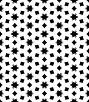 Black seamless abstract pattern. Overlay for background and backdrop. Ornamental design. PNG graphic illustration with transparent background.