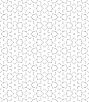 Black seamless abstract pattern. Overlay for background and backdrop. Ornamental design. PNG graphic illustration with transparent background.