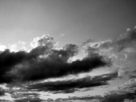 Black and White Beautiful sky background photo