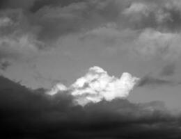 Black and White Beautiful sky background photo