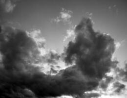 negro y blanco hermosa cielo antecedentes foto