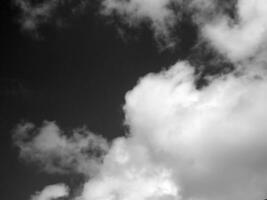 Black and White Beautiful sky background photo